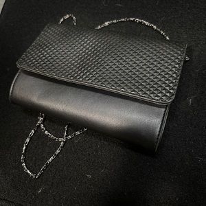New Neiman Marcus Black Evening Shoulder Bag